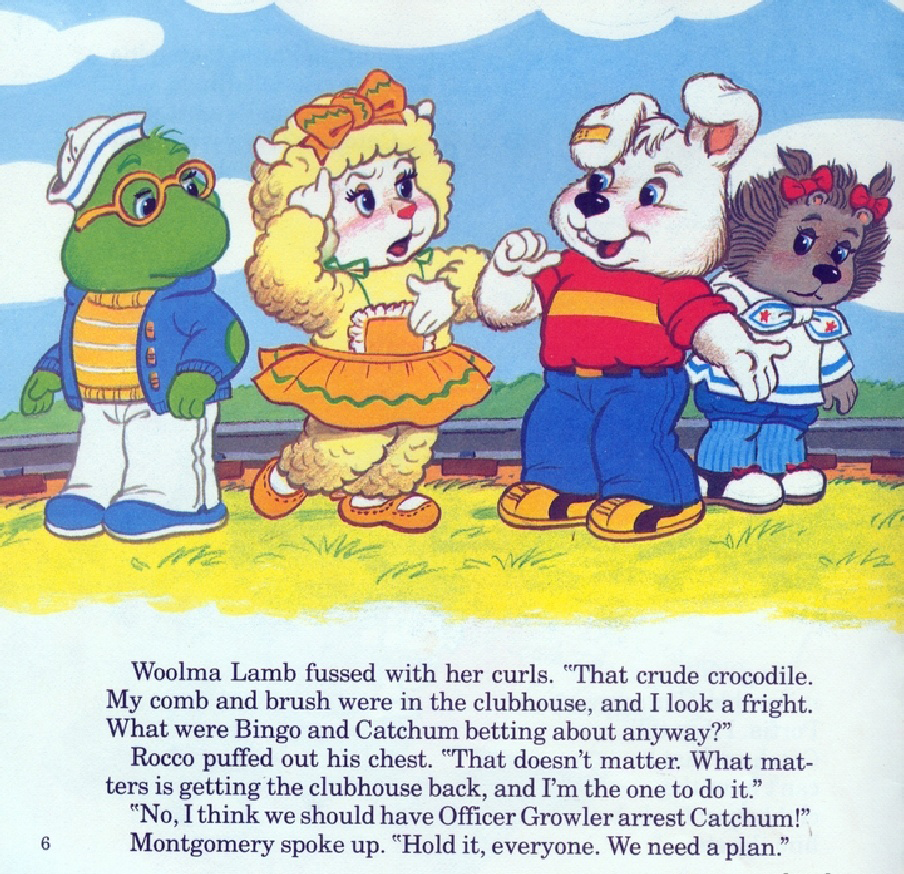 The Get Along Gang and the Missing Caboose (08),绘本,绘本故事,绘本阅读,故事书,童书,图画书,课外阅读